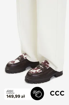 Loafersy Jenny promocja w CCC