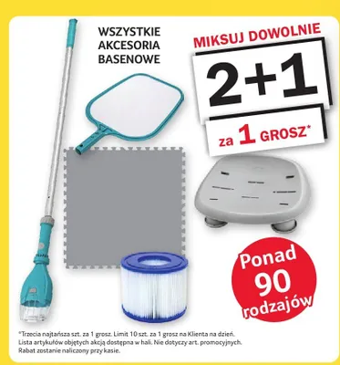 Akcesoria basenowe promocja w Selgros