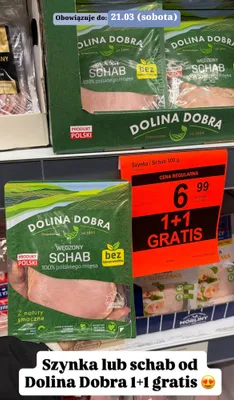 Schab wędzony promocja w Aldi