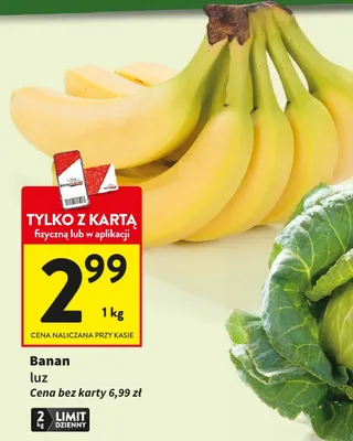 Banan luz promocja w Intermarche