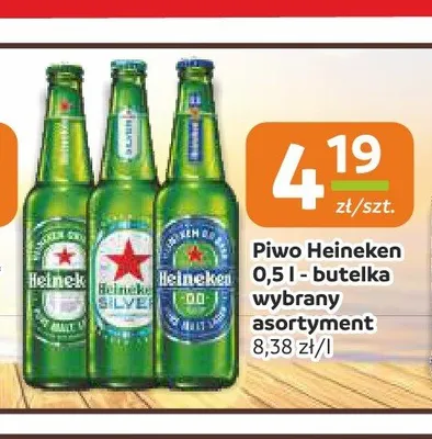 Piwo Heineken Silver promocja w Gama