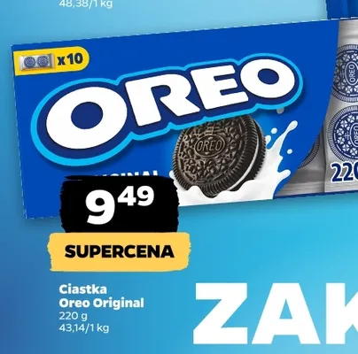 Ciastka Oreo Original promocja w Netto