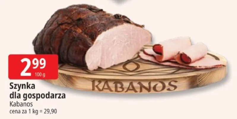 Szynka dla gospodarza Kabanos promocja w Leclerc