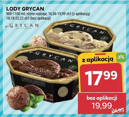 Lody Grycan promocja w Stokrotka
