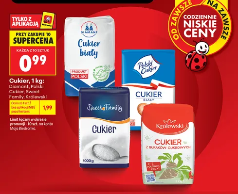 Cukier Królewski promocja w Biedronka