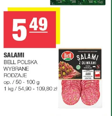 Salami Bell Polska promocja w SPAR