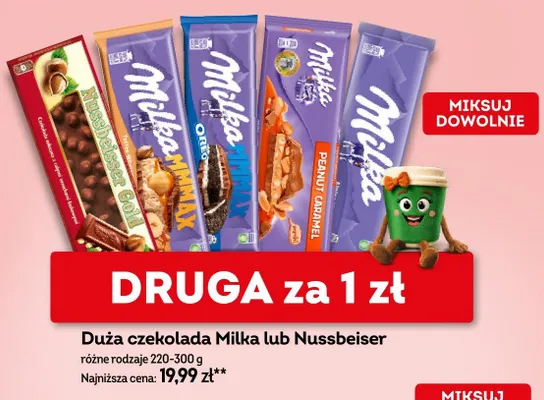 Duża czekolada Nussbeiser promocja w Żabka