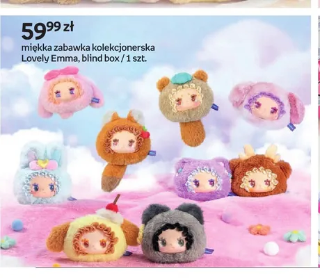 Miękka zabawka kolekcjonerska Lovely Emma promocja w Empik