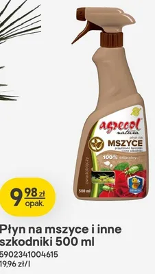 Płyn na mszyce i inne szkodniki Agrecol Natura promocja w Castorama