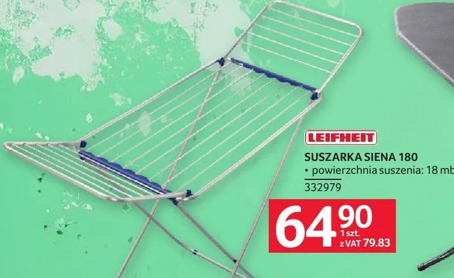 Suszarka Siena 180 Leifheit promocja w Selgros