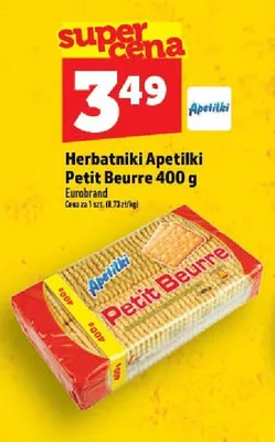 Herbatniki Apetilki Petit Beurre promocja w TOPAZ