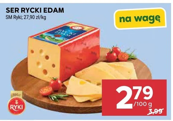 Ser rycki edam promocja w Stokrotka