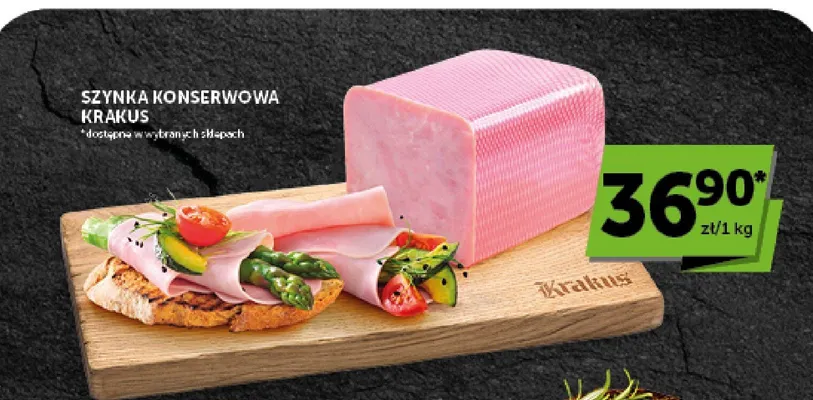 Szynka konserwowa Krakus promocja w Groszek
