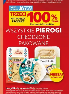 Pierogi z serem i jagodami Dobre! promocja w Kaufland