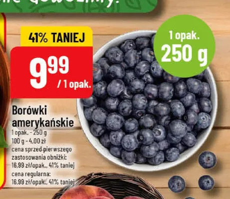 Borówki amerykańskie promocja w POLOmarket