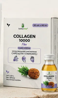 Suplement diety Collagen 10000 Flex Betterme 30-pak 60 ml promocja w ERLI