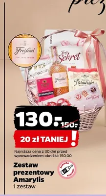 Zestaw prezentowy Amarylis promocja w Netto