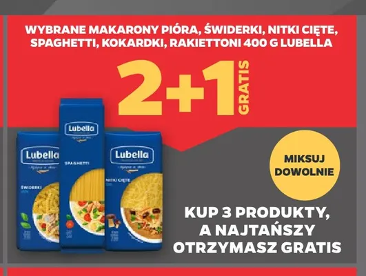 Makarony Lubella promocja w Netto