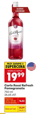 Wino Refresh Pomegranate promocja w Biedronka