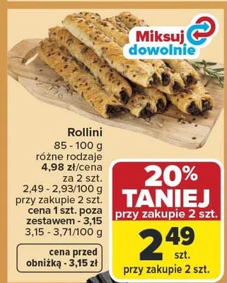 Rollini promocja w Carrefour