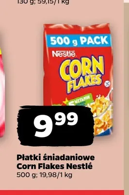 Płatki śniadaniowe Corn Flakes Nestlé promocja w Netto