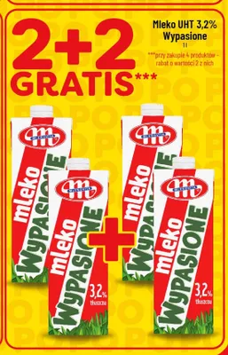 Mleko UHT 3,2% Wypasione Mlekovita promocja w POLOmarket