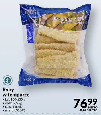 Ryby w tempurze promocja w Makro