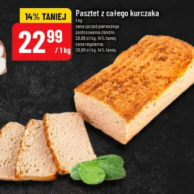 Pasztet z całego kurczaka promocja w POLOmarket