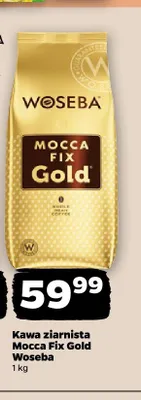Kawa ziarnista Mocca Fix Gold Woseba promocja w Netto