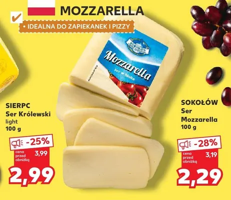 Ser królewski light promocja w Kaufland