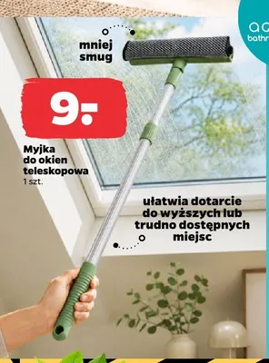 Myjka do okien teleskopowa Aquantic promocja w Netto