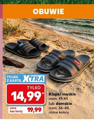 Klapki męskie promocja w Kaufland