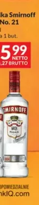 Wódka Smirnoff Red No. 21 promocja w Makro