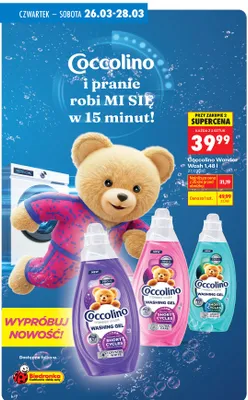 Żel do prania Wonder Wash Ultra Care promocja w Biedronka