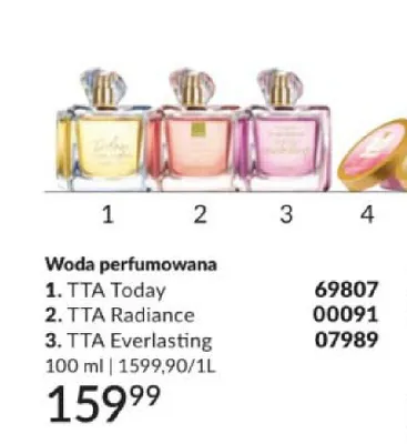 Woda perfumowana Avon TTA Today promocja w AVON