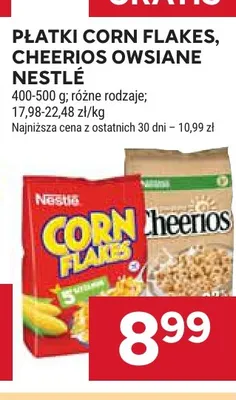 Płatki Cheerios owsiane Nestlé promocja w Stokrotka