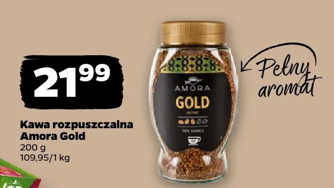 Kawa rozpuszczalna Gold promocja w Netto