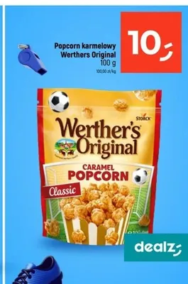 Popcorn karmelowy Werther's Original Classic promocja w Dealz