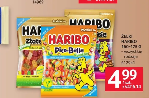 Żelki Haribo promocja w Selgros