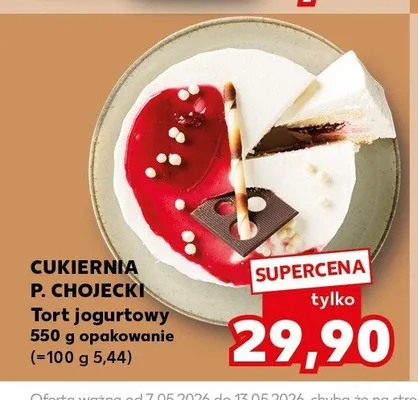 Tort jogurtowy CUKIERNIA P. CHOJECKI promocja w Kaufland