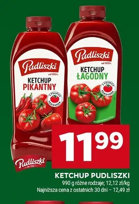 Ketchup Pudliszki promocja w Stokrotka
