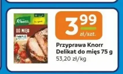 Przyprawa Knorr Delikat do mięs promocja w Gama
