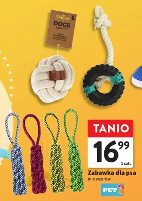 Zabawka dla psa promocja w Intermarche