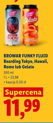 Piwo Funky Fluid Hawaii promocja w Lidl