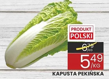 Kapusta pekińska promocja w Wafelek