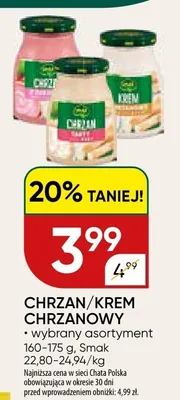 Chrzan/krem chrzanowy promocja w Chata Polska