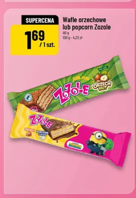 Wafle orzechowe Zozole promocja w POLOmarket