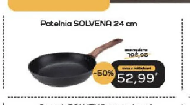 Patelnia Solvena 24 cm Galicja promocja w Delikatesy Centrum