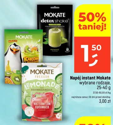 Napój instant Mokate Kaboom Shake promocja w Dealz