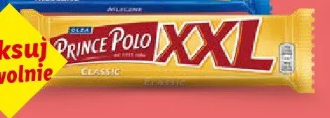 Wafelek Prince Polo XXL Classic promocja w Lidl